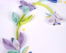 Load image into Gallery viewer, Quilling Card - Quilled 25th Wedding Anniversary Card