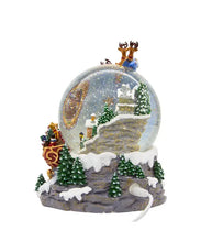 Load image into Gallery viewer, Kurt S. Adler, Inc. - Battery Operated Musical Santa and Sled Water Globe