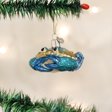 Load image into Gallery viewer, Old World Christmas - Blue Crab Ornament