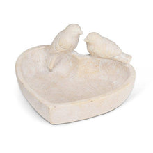 Load image into Gallery viewer, Abbott - Heart Dish with 2 Birds-7.5"L