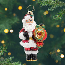 Load image into Gallery viewer, Christopher Radko - Holiday Glass Ornament – The Merry Bauble Santa