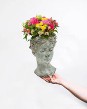 Load image into Gallery viewer, Abbott - Women Head Planter: Large (10"H)