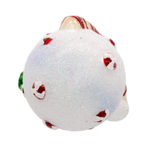 Load image into Gallery viewer, Kurt S. Adler, Inc. - Noble Gems, Glass Snowman With Candy Cane Ornament