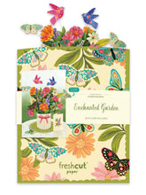 Load image into Gallery viewer, FreshCut Paper LLC - Enchanted Garden (8 Pop-up Greeting Cards)