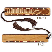 Load image into Gallery viewer, Mitercraft - Piano Musical Instrument Handmade Engraved Wooden Bookmark