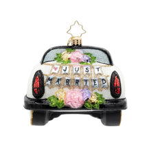 Load image into Gallery viewer, Christopher Radko - Holiday Glass Ornament – Sweetheart Getaway