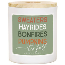 Load image into Gallery viewer, Sincere Surroundings - Sweaters Hayrides - APC - Candles