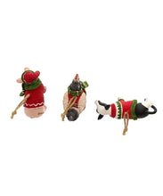 Load image into Gallery viewer, Kurt S. Adler, Inc. - 4&quot;FARM ANIMAL W/SWEATER+SCARF 3/A