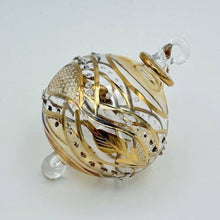 Load image into Gallery viewer, Dandarah (Ships from USA) - Blown Glass Small Ornament - Garland: Light Blue No Line