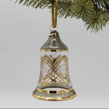 Load image into Gallery viewer, Dandarah (Ships from USA) - Blown Glass Ornament - Engraved Bell: Pink