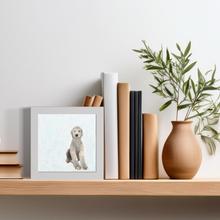Load image into Gallery viewer, Cathy Walters Art - All Legs Labradoodle Happy Square™