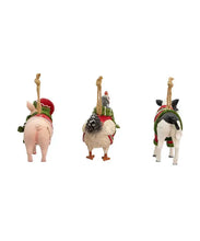 Load image into Gallery viewer, Kurt S. Adler, Inc. - 4&quot;FARM ANIMAL W/SWEATER+SCARF 3/A