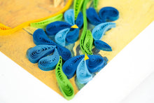 Load image into Gallery viewer, Quilling Card - Artist Series - Quilled Irises, Van Gogh Greeting Card