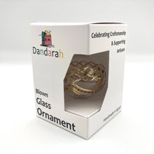 Load image into Gallery viewer, Dandarah (Ships from USA) - Blown Glass Ornament - Drop Blue