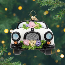 Load image into Gallery viewer, Christopher Radko - Holiday Glass Ornament – Sweetheart Getaway