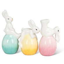 Load image into Gallery viewer, Playful Bunnies with Eggs-3 Assorted