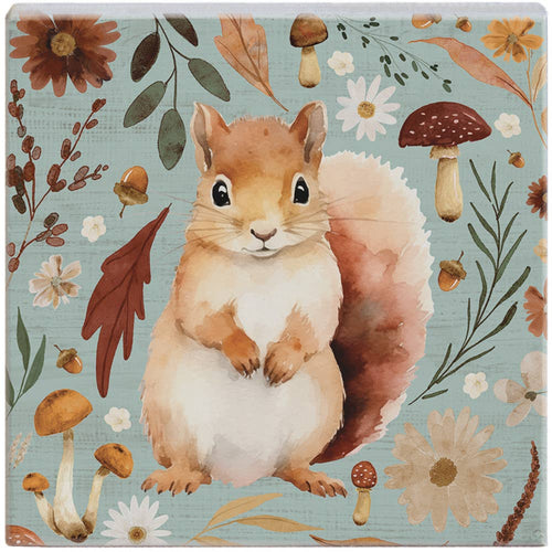 Sincere Surroundings - Woodland Squirrel - Small Talk Square