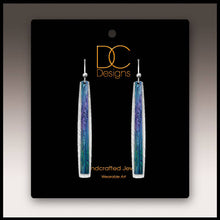 Load image into Gallery viewer, Illustrated Light &amp; DC Designs - Wavy Icicle Multilayer Handmade Earrings