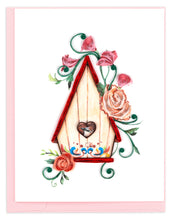 Load image into Gallery viewer, Quilling Card - Quilled Birdhouses Note Card Box Set