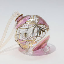 Load image into Gallery viewer, Dandarah (Ships from USA) - Blown Glass Ornament - Pink Carousel