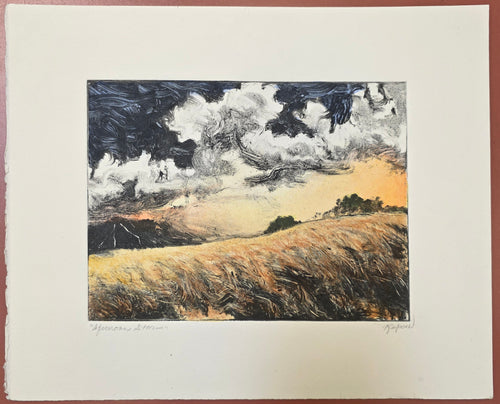 Afternoon Storm Original Print by Dale Rayburn