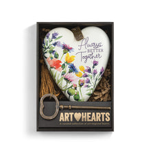 Load image into Gallery viewer, Friends Always Better Together Art Heart