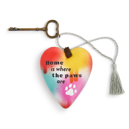 Art Heart Home is Where the Paws Are