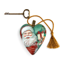 Load image into Gallery viewer, Art Heart Believe Jolly Santa