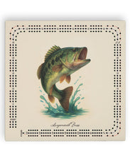 Load image into Gallery viewer, Bass Cribbage Board