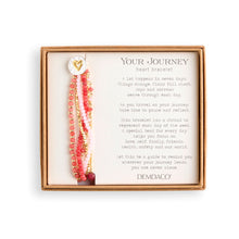 Load image into Gallery viewer, Beaded Love Bracelet-Blush Pink