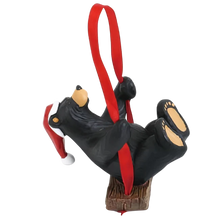 Load image into Gallery viewer, BF Santa Bear Swinging Ornament