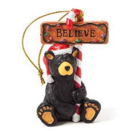 BF Believe Bear Ornament
