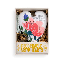 Load image into Gallery viewer, Best Grandma Ever Recordable Art Heart