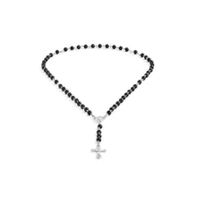 Load image into Gallery viewer, Black Rosary with Pouch