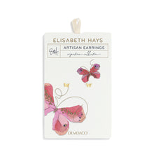 Load image into Gallery viewer, Butterfly Post Gold Earrings
