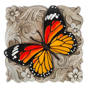 Butterfly Orange Stepping Stone