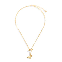 Load image into Gallery viewer, Butterfly Toggle Gold Necklace