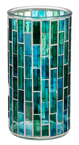 Lg Mosaic Pillar Holder