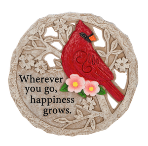 Cardinal Stepping Stone - Wherever You Go, Happiness Grows