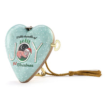 Load image into Gallery viewer, Child's 1st Christmas Musical Art Heart