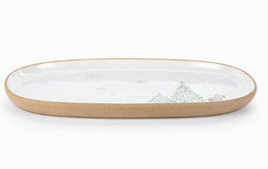 Christmas All Around Ceramic Platter