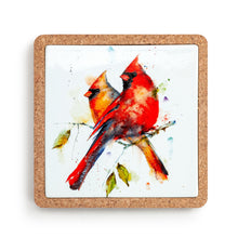 Load image into Gallery viewer, DC Cardinal Pair Trivet