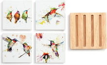 Load image into Gallery viewer, DC Hummingbird Coaster Set