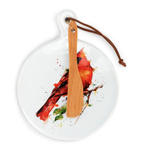 Load image into Gallery viewer, DC Spring Cardinal Mini Ceramic Serving Board