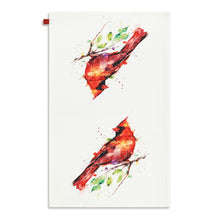 Load image into Gallery viewer, DC Spring Cardinal Kitchen Towel
