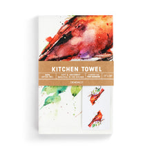 Load image into Gallery viewer, DC Spring Cardinal Kitchen Towel