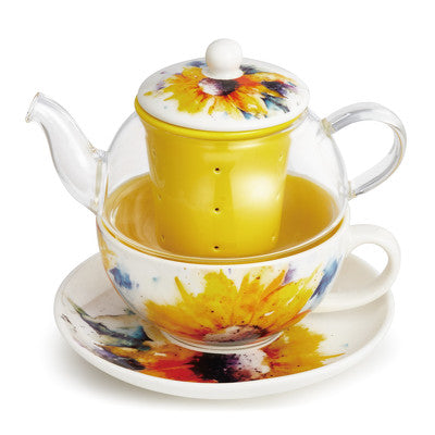 DC Sunflower Tea Pot Set