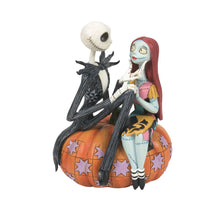 Load image into Gallery viewer, DSTRA Jack and Sally on Pumpkin