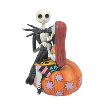 Load image into Gallery viewer, DSTRA Jack and Sally on Pumpkin