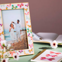 Load image into Gallery viewer, EH Multi Butterfly Enamel Frame